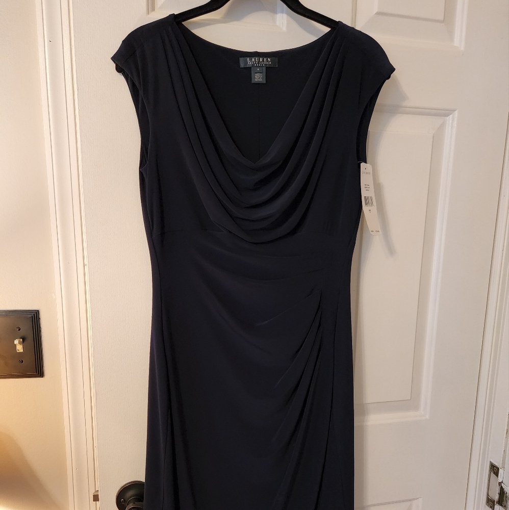 Lauren Ralph Lauren Dress | NWT Dark Navy Dress | size: 6